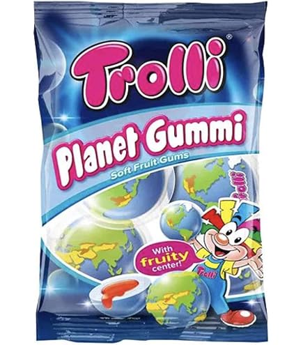 Amazon | Trolli トローリ 地球グミ + 目玉グミ 菓子セット 18.8g×10個